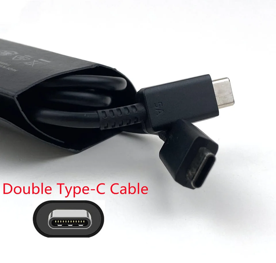 Amazon Top Sale Factory Wholesale Price Original Quality UK for Smsung 45W Super Charger USB Double Type C Da Cable Travel Charger for Galaxy A80 A72 A70 M31s