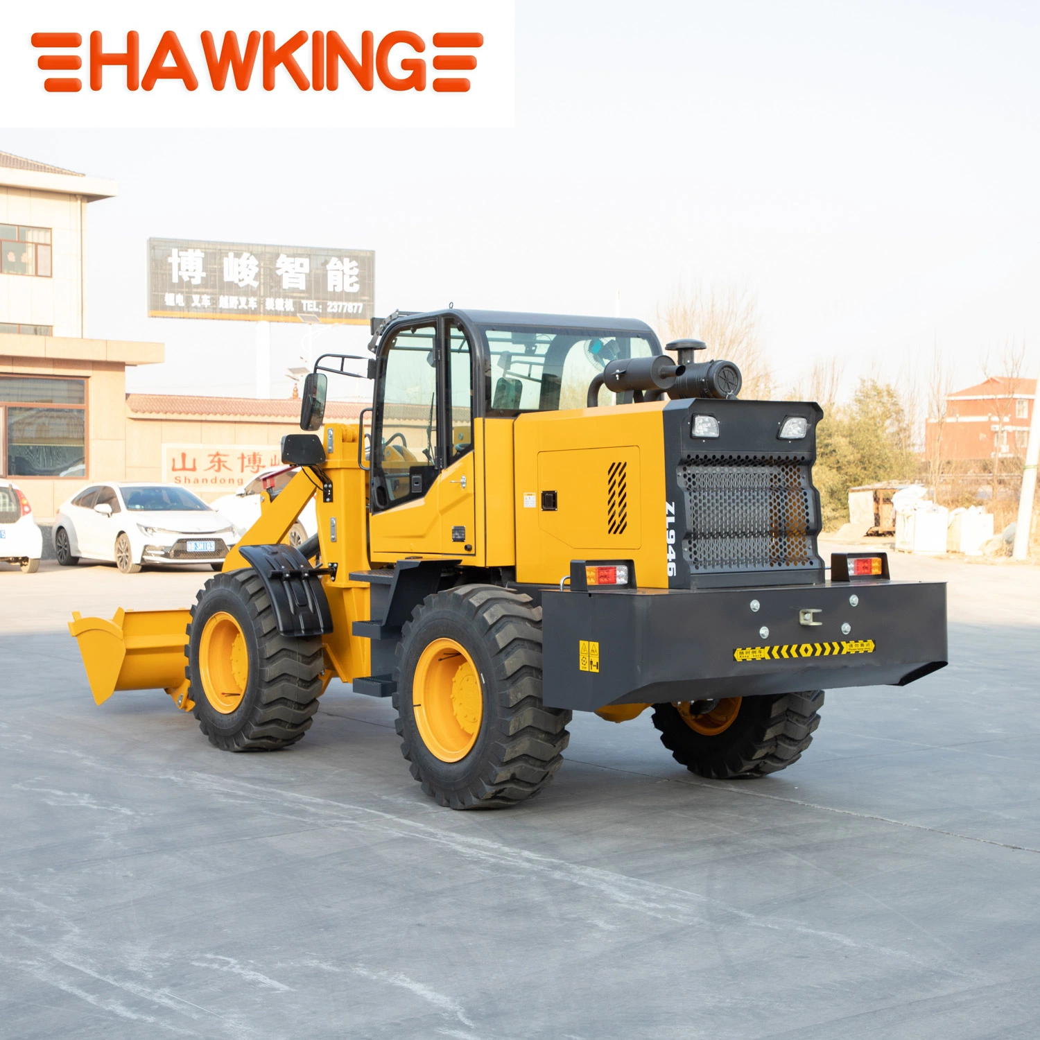 Front End Loader Material Handling Truck Diesel Wheel Loader Material Handling Equipment