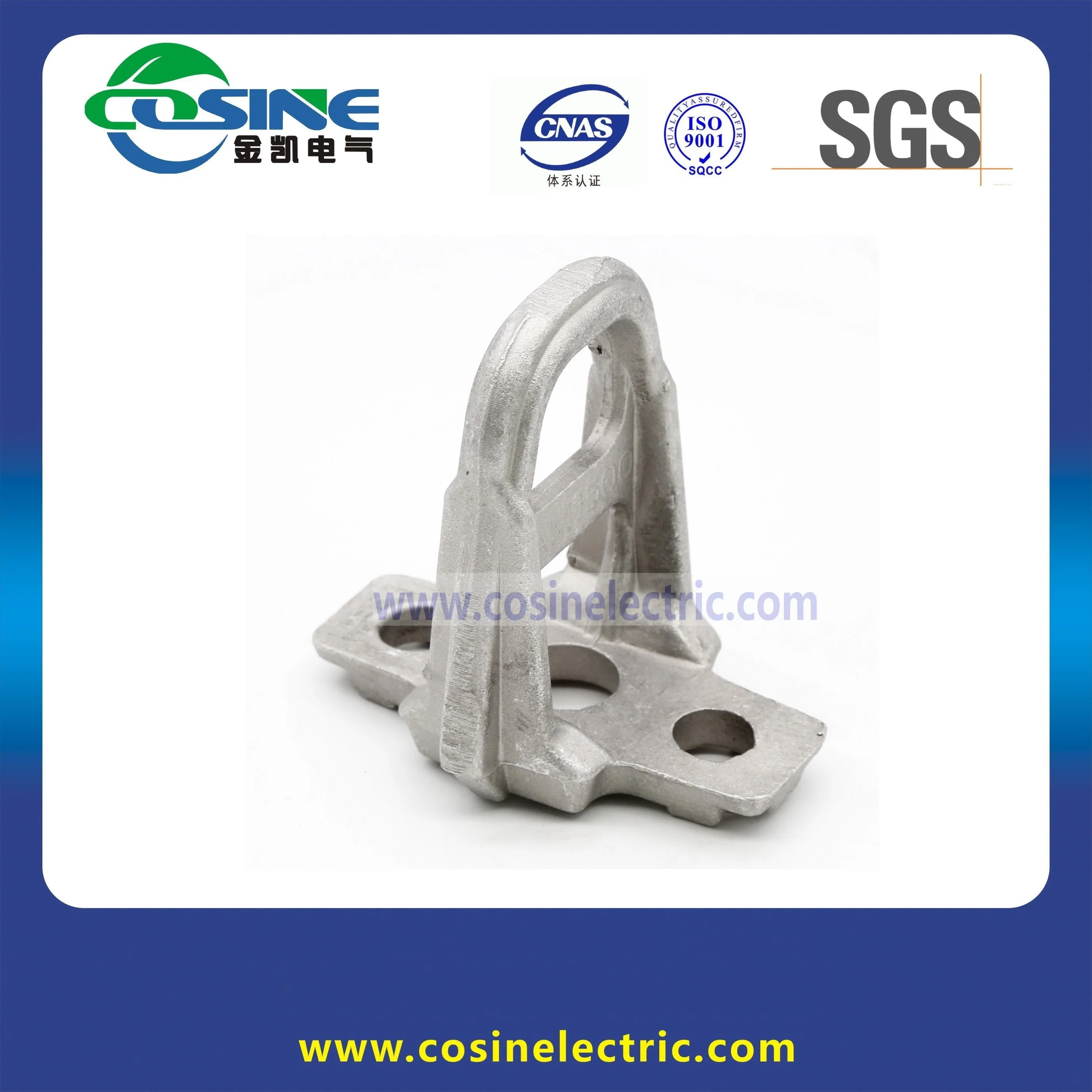 Fundición de aleación de aluminio Cable Eléctrico Cable pinza abrazadera de la suspensión