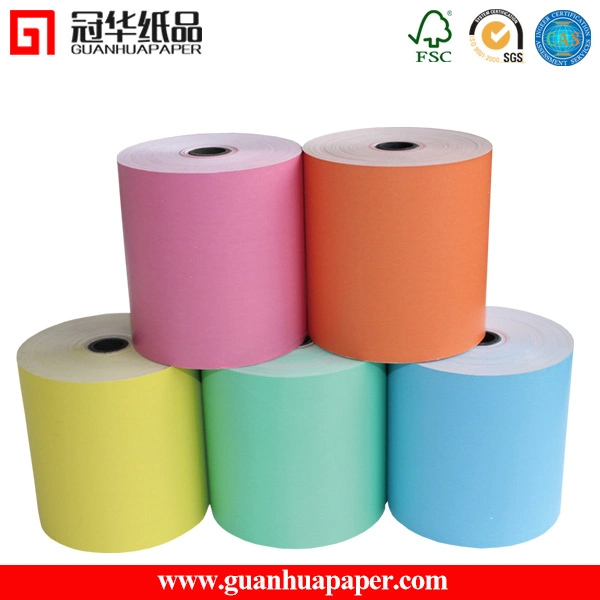 ISO Factory Colored Thermal Cash Register Paper OEM Custom Size