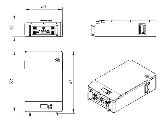 Battery Queen King Wall Mounted A Grade Power Wall 48V 100ah 200ah 5kwh-80kwh Solar Energy Storage Backup Power