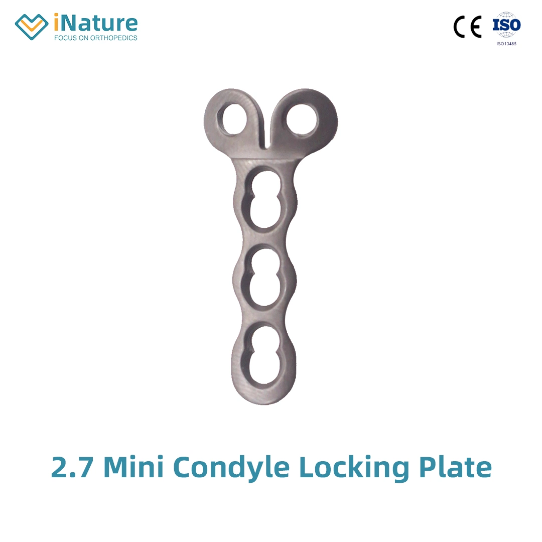 Orthopedic Implants Mini Locking Plate 2.7 Mini Oblique L Type Locking Plate