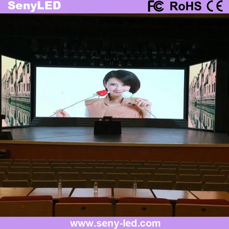 P3 Panel de pared de video digital a todo color para alquiler de eventos, pantalla LED interior