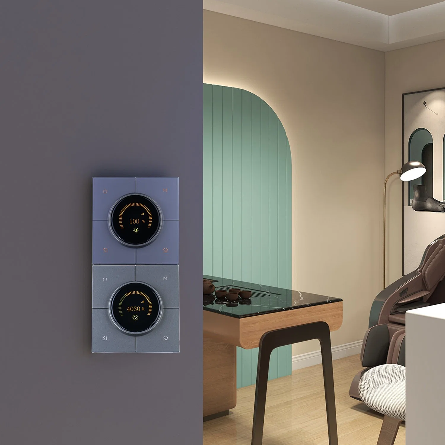 Artdna Smart Dimmer Switch WiFi Knob Switches