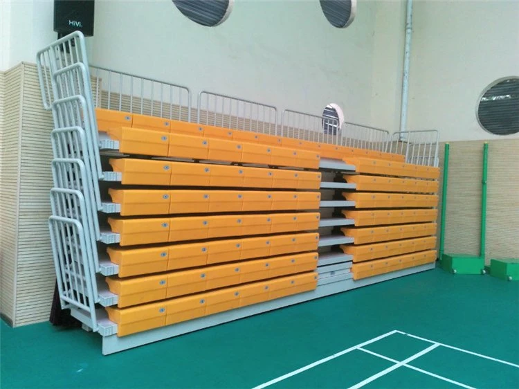 Jy-750 Factory Price Retractable Telescopic Bleacher Grandstand Seating System Automatic Indoor Plastic Sport Stadium Steel Bleachers Seats