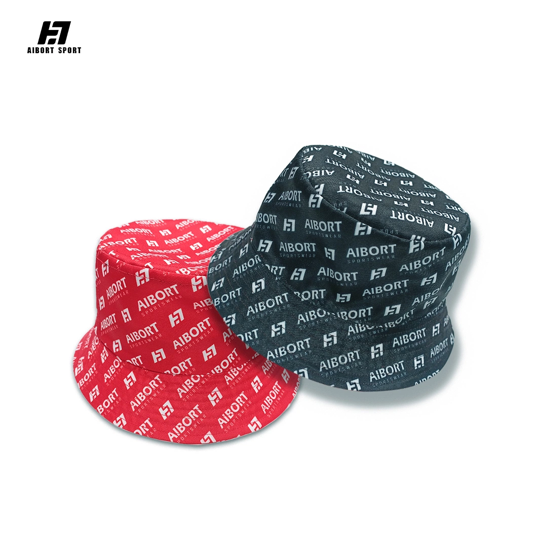 Wholesale Custom Sublimation Luxury Plain Bulk Adult Unisex Cotton Customized Embroidery Printed Logo Bucket Hat