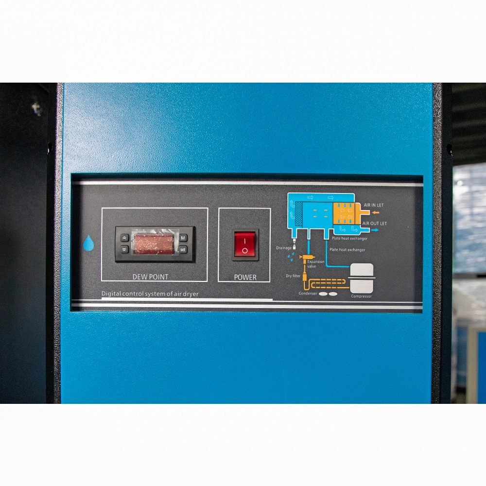 Hight Quality Laser Cutting Construction High Pressure Variable Frequency Screw Air Compressor