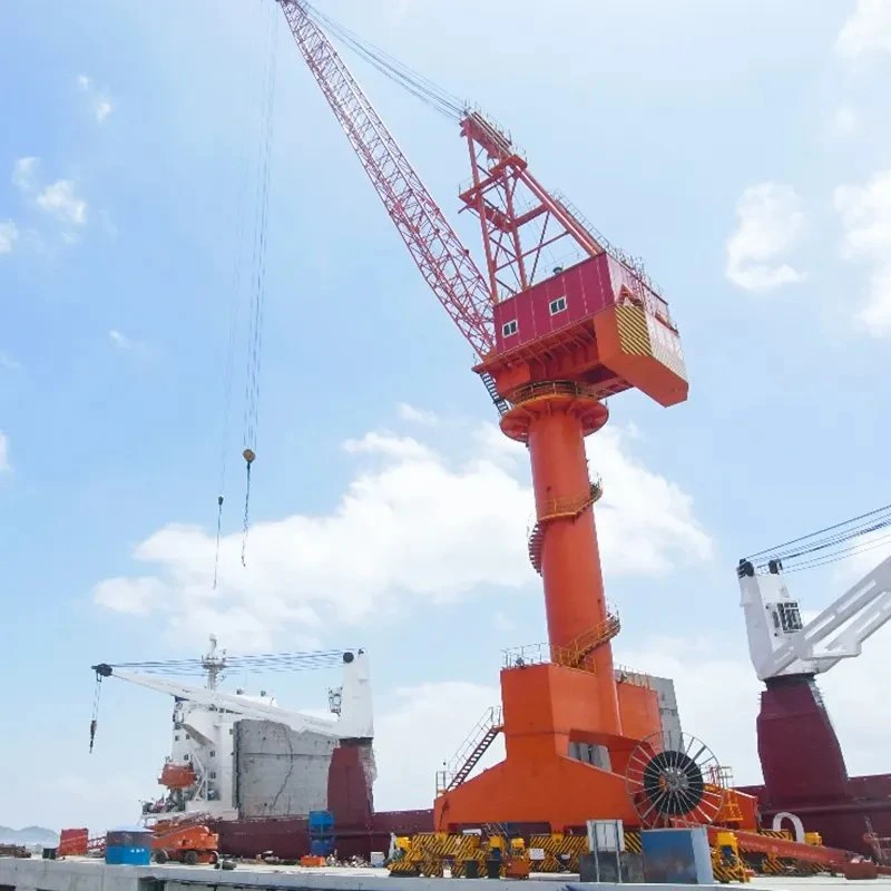 Container Loading 35t Floating Dock Portal Crane