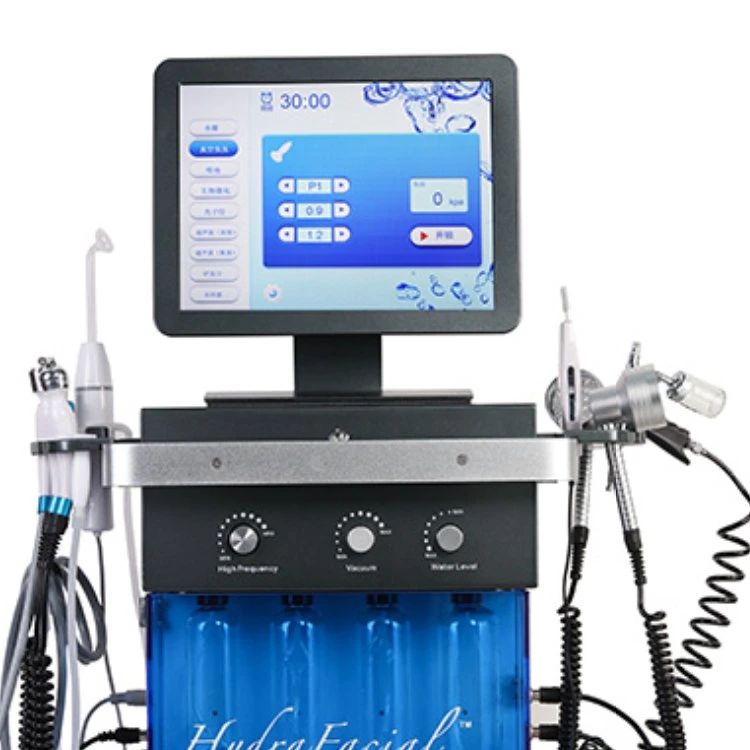 كوريا اكوا تقشير الأكسجين جيت الماس ديمريب الكشط HydraFacial Machine العناية بالوجه