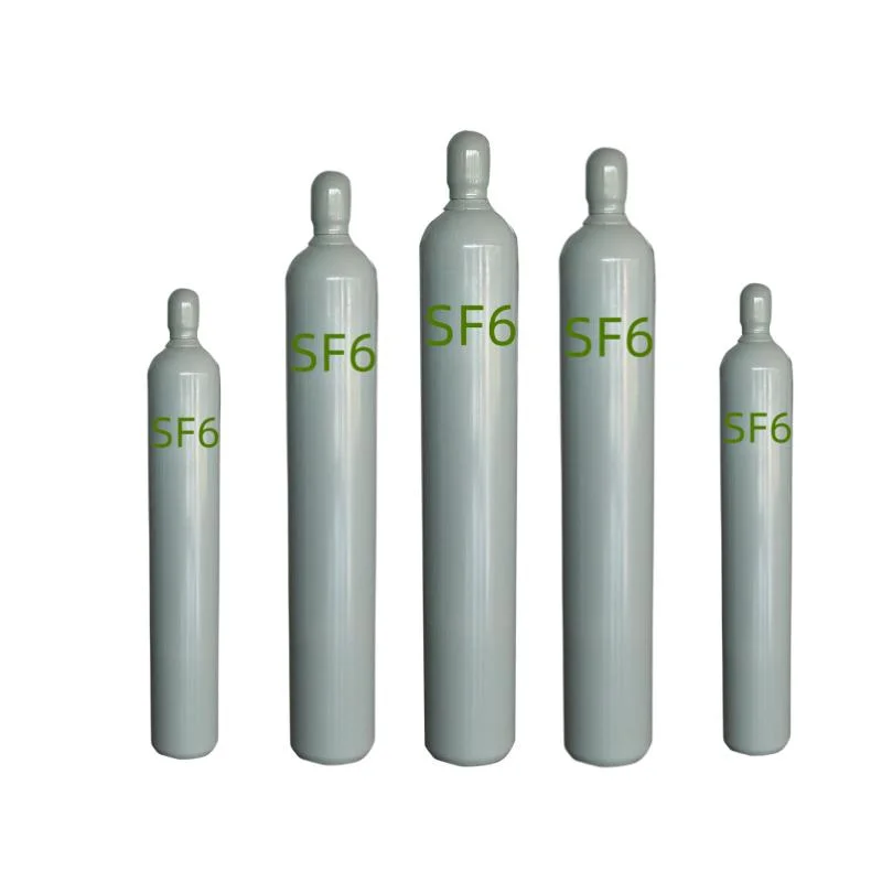 Portable 50kg Sf6 Gas Sulfur Hexafluoride Steel Cylinder