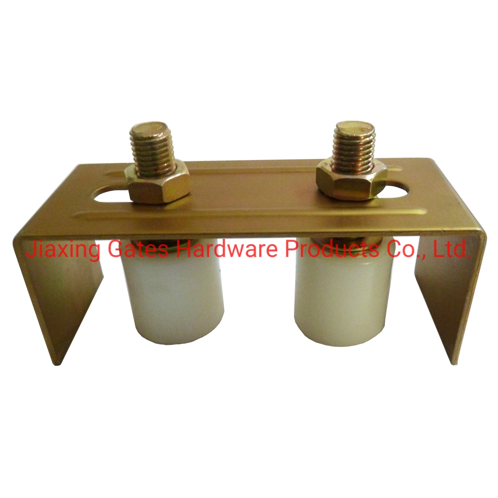 Custom Upper Guide Nylon Roller Bracket for Sliding Gate