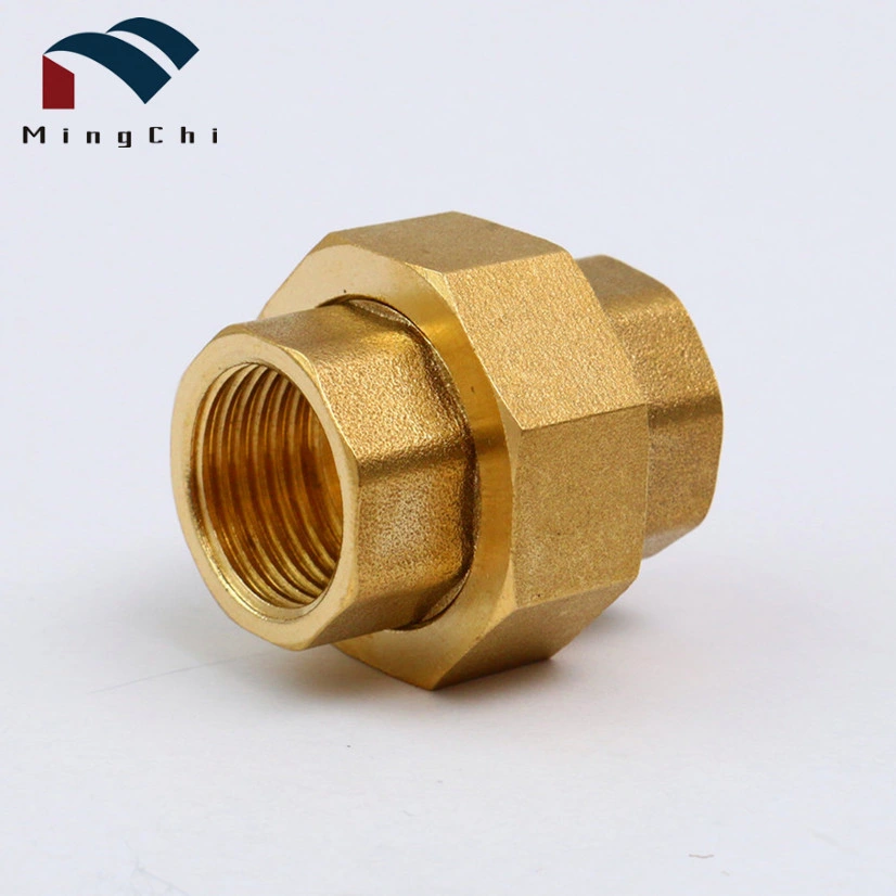 China Mingchi Factory Price Brass Plumbing Fittings Cw617 58-3 Brass Fittings Brass Union Brass Pipe Fittings