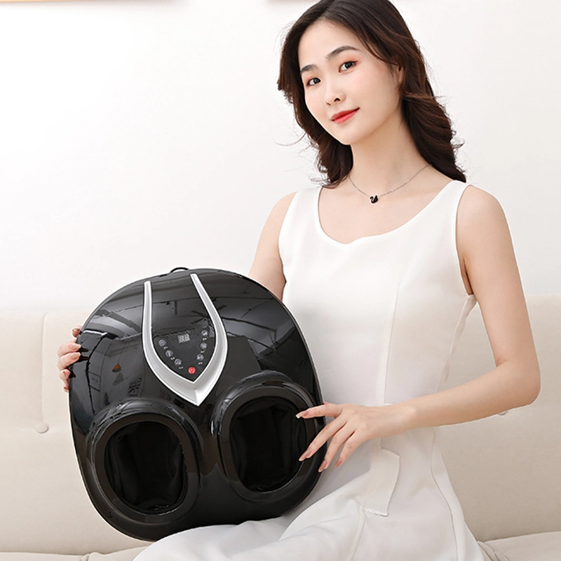 Ningdecrius 2022 Foot Massager Machine Vibrating with Heat Shiatsu Deep Kneading Improve Blood Circulation Electric Foot Massager