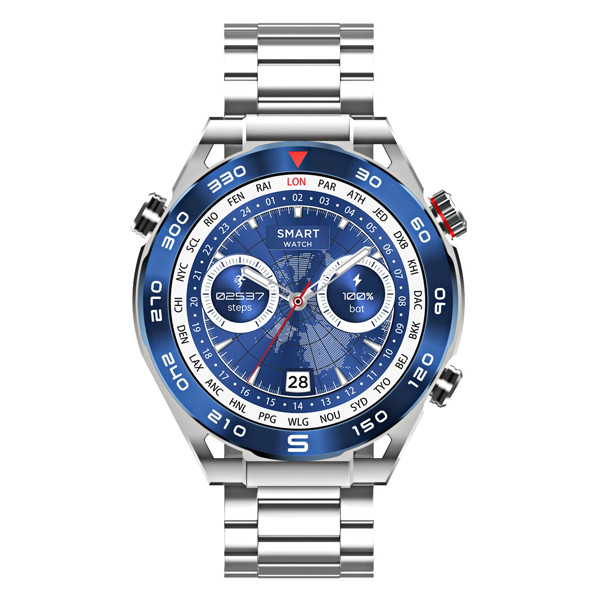 Latest HD Ultimate Smartwatch 1.52 Inch IP68 Waterproof Round Men Montre Amoled Smart Watch Ultimate