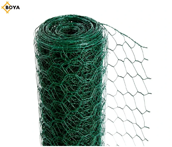 PVC Coated Galvanized Hexagonal Wire Mesh/Chicken Wire Mesh/Poultry Mesh/Rabbit Mesh/Duck Wire Net/Mallas Hexagonales