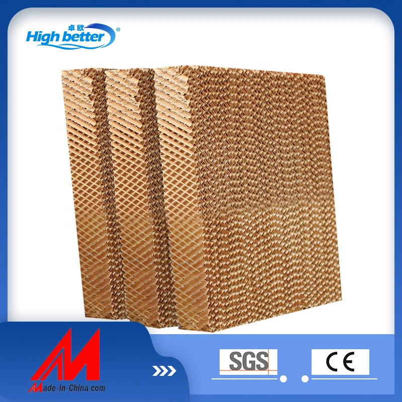 Good Quality Special Kraft Paper Honeycomb Cooling Pad Wall for Poultry Farm