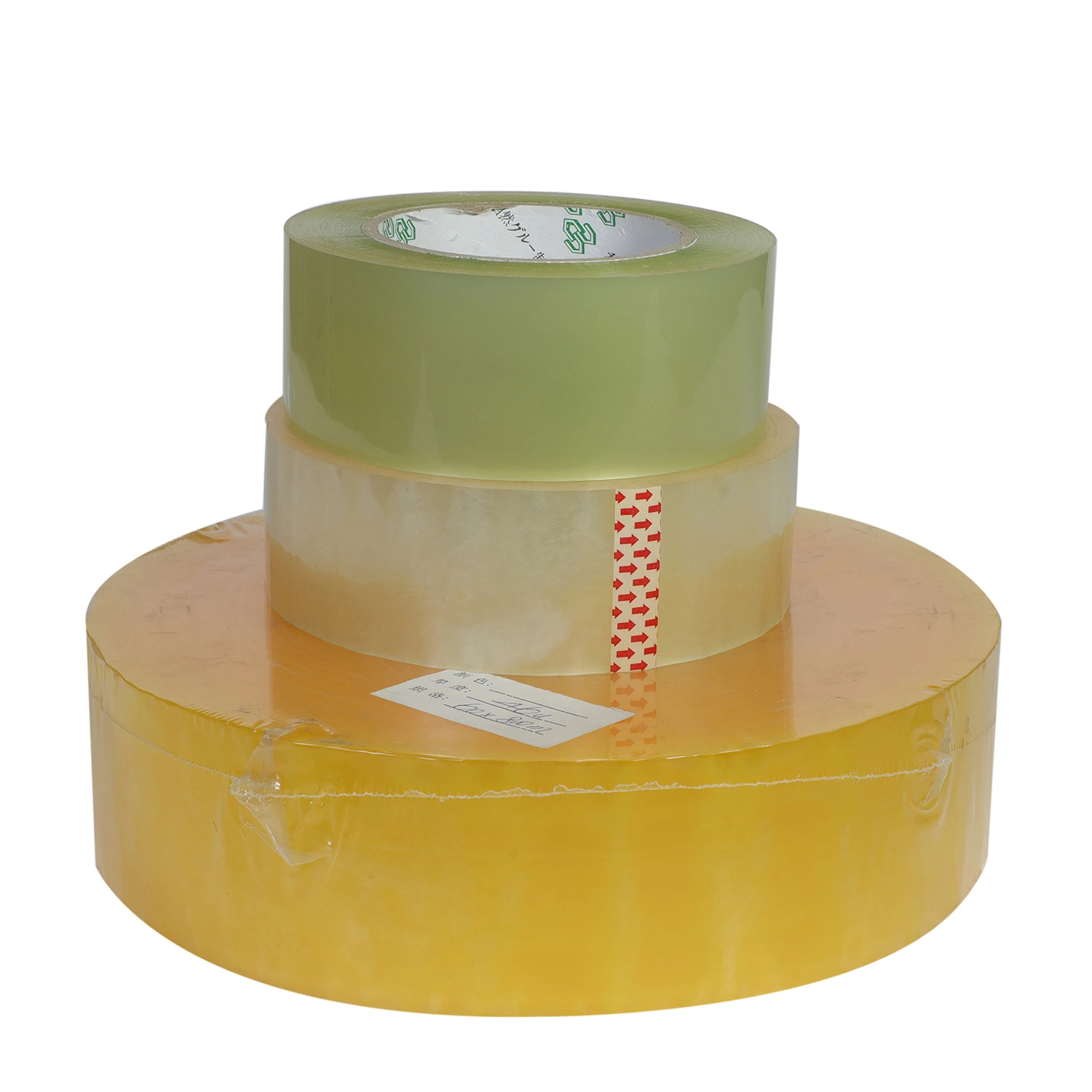 Customized Logo Acrylic Super Clear No Noise Silent BOPP Packing Tape with SGS Certificate