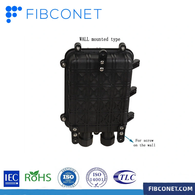 FTTH 12 24 36 48 72 96 Cores PP/ABS/PC Plastic Horizontal Type Splice Closure