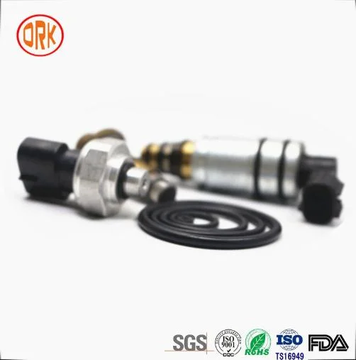 FDA Wras LFGB Approved Black NBR O-Ring Wear Resistant Rubber Valve Seal