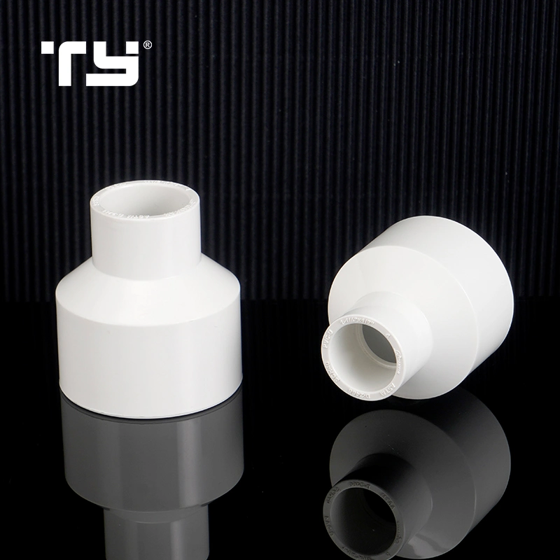 ISO1452 Tianyan PVC-U Pn10 Pressure Pipe Tube Fittings Compression Coupling Offer OEM