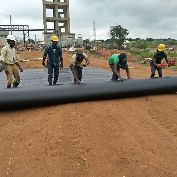 Smooth Textured HDPE Geomembrane for Pond Liner Landfill Mining