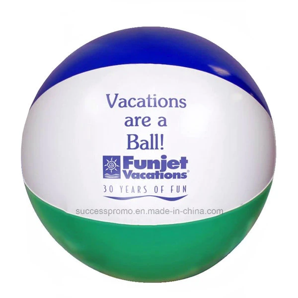 Ballon de plage gonflable en PVC, de promotion de la plage de jouets gonflables