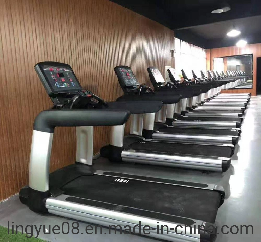 Commercial Gym Equipment Cardio Machine AC Motor Electronic Treadmill with Keyboard Screen