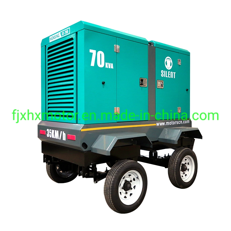 100kVA 200kVA 300kVA Trailer Type Diesel Power Generator for Industry