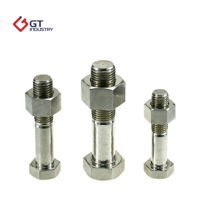 Stainless Steel 304 A2-70 A2-80 B8 Series Cl1 Cl2 Full Half Thread Metric or Imperial Outer Hex Head Structural Bolt