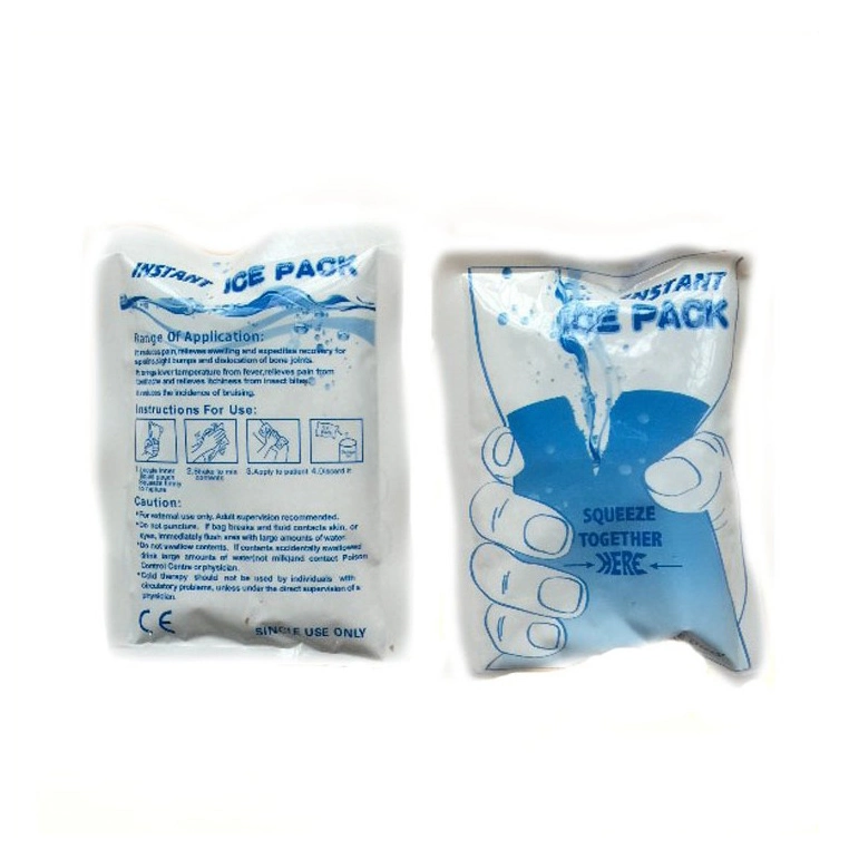 Instant Cold Pack Portable Ice Pack لا توجد الثلاجة الباردة التي يمكن التخلص منها العبوة