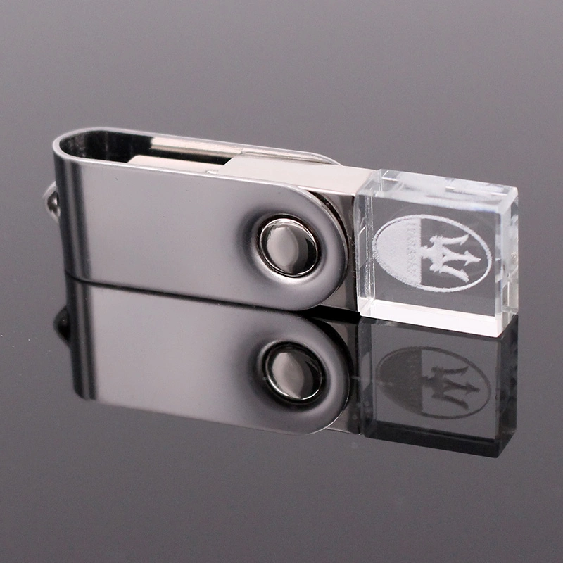 Micro USB Shining Crystal 8GB USB Stick USB Memory Stick with Custom 3D Logo