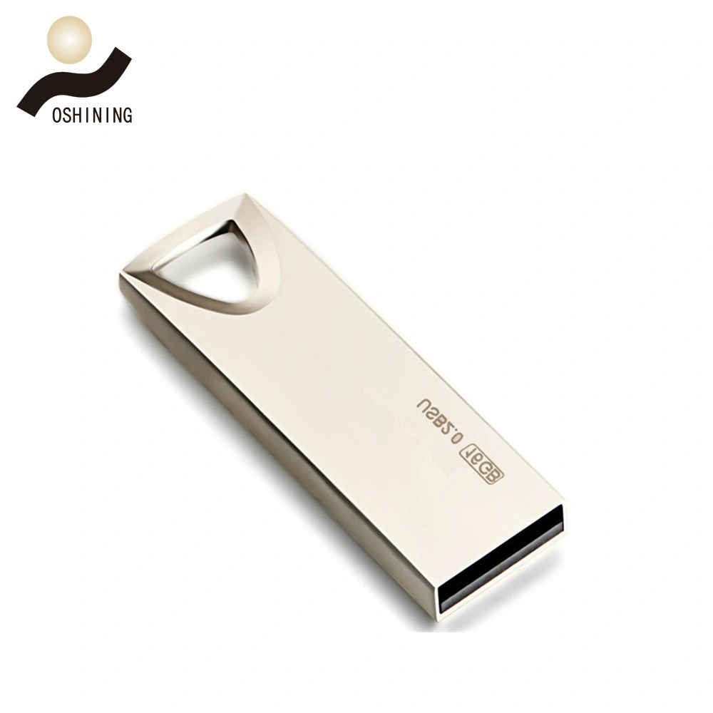 Super Mini USB Flash Drive Custom Logo Metal Pendrive USB 2.0 3.0 Stick (USB-MT493)