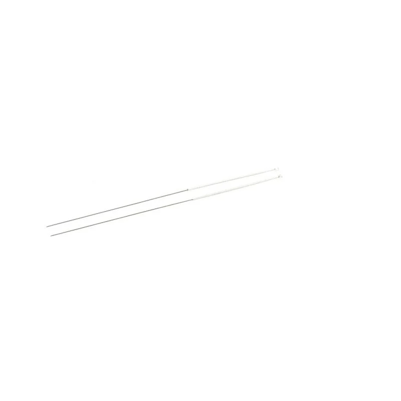 La medicina tradicional china Wholesale empuñadura de plata estéril desechable agujas de acupuntura con guarnición de la bolsa de plástico