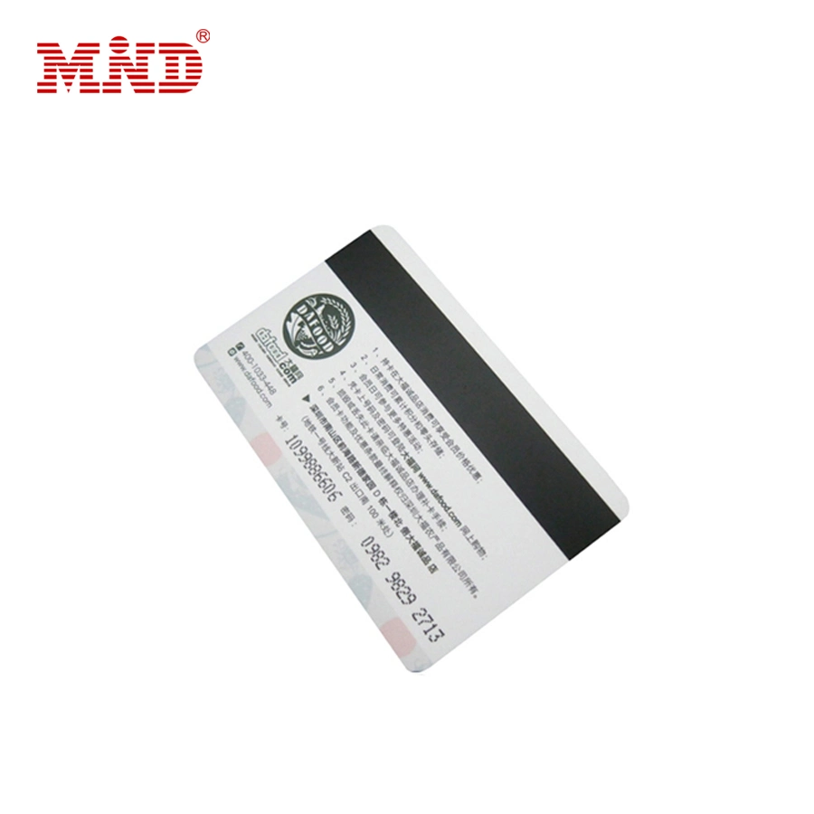 Cmyk Custom Printed Plastic PVC Magnetic Card with Hico 2750OE