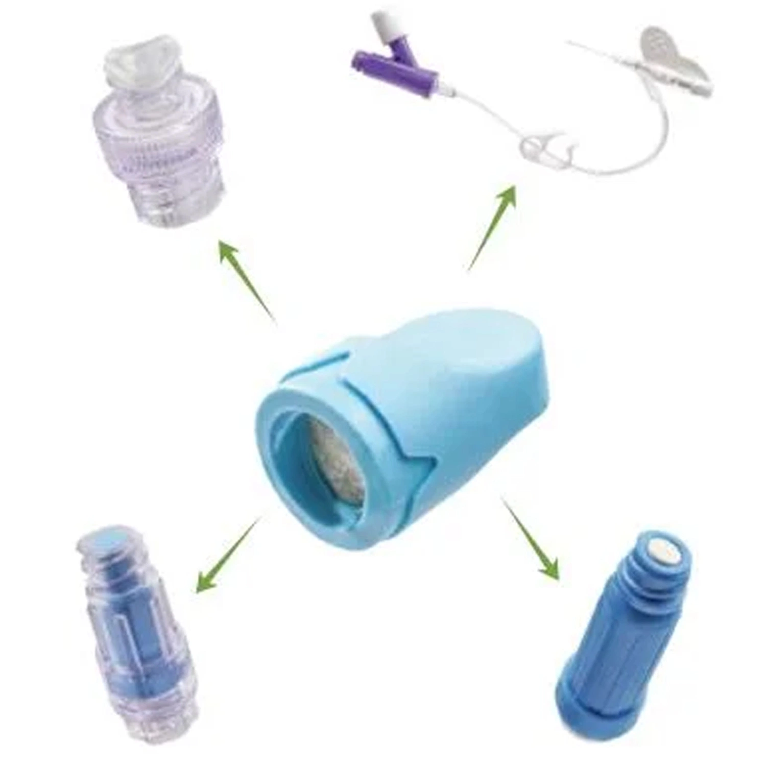 Disposable Protective Cap Needle Free Connector CE