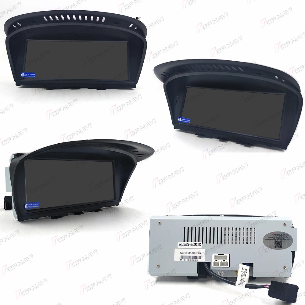 Android System 2 DIN Car Video para BMW serie 5 E60 2004 2005 2006 2007 2008 2009 2010 GPS inalámbrico Reproductor