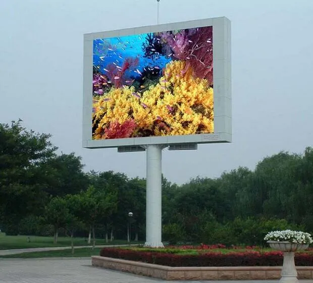 0.92m^2 RGB Fws Cardboard and Wooden Carton Car LED Screen