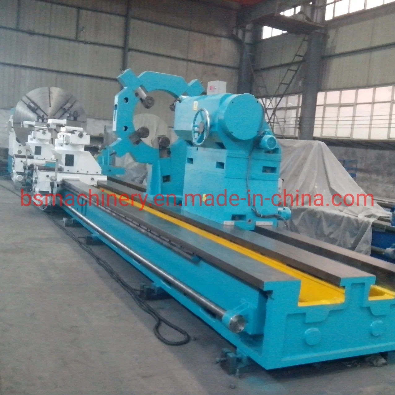 32tons Load Capacity Heavy Duty Horizontal Lathe Machine