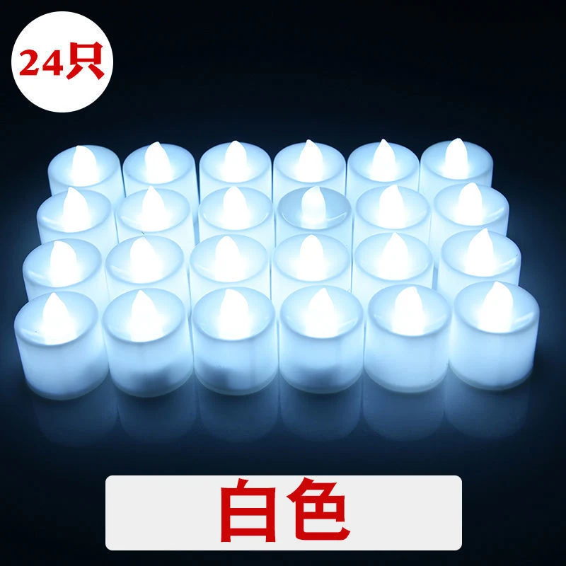 Beautiful Heart LED Wedding Decoration Electronic Candles