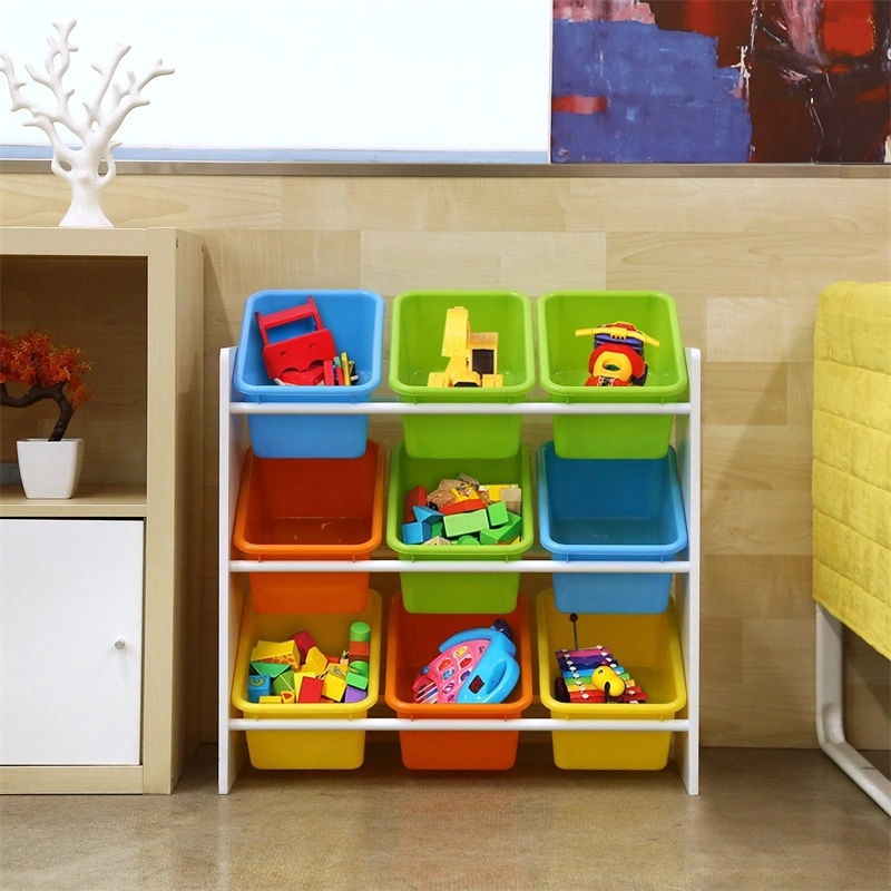 Moderne Einfache Exklusive Baby Neun Box Spielzeug Rack