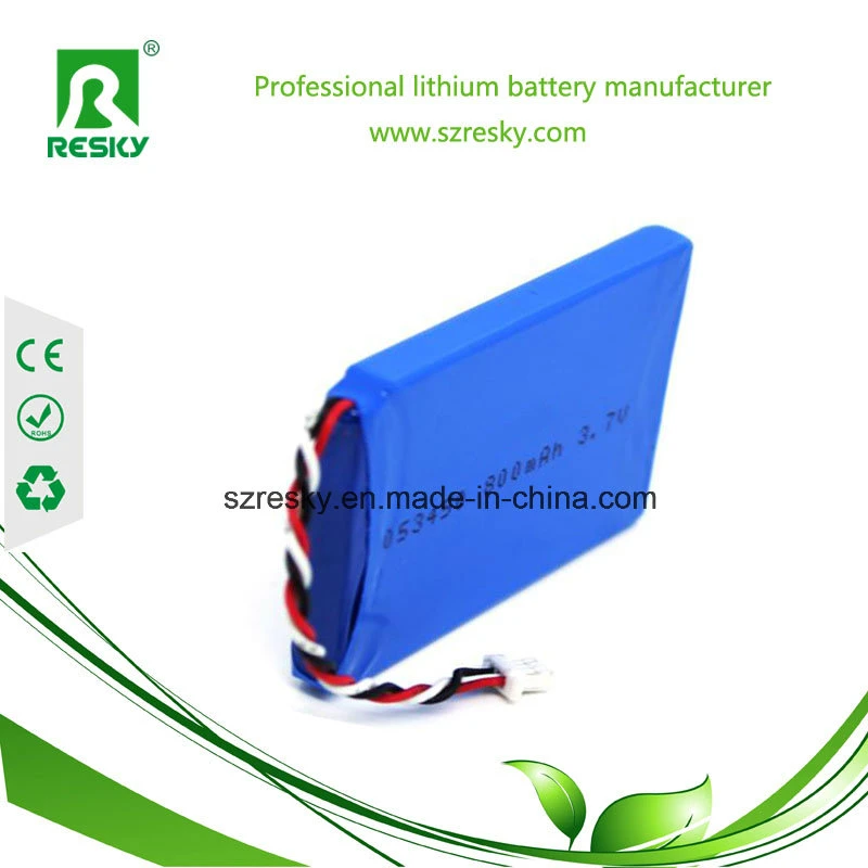 800mAh 3.7V 503450 Li Polymer Battery Pack for Electronic Products