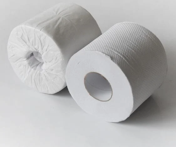 White Comfortable Recycled Pulp Toilet Paper OEM Paper Packaging 2ply 3ply