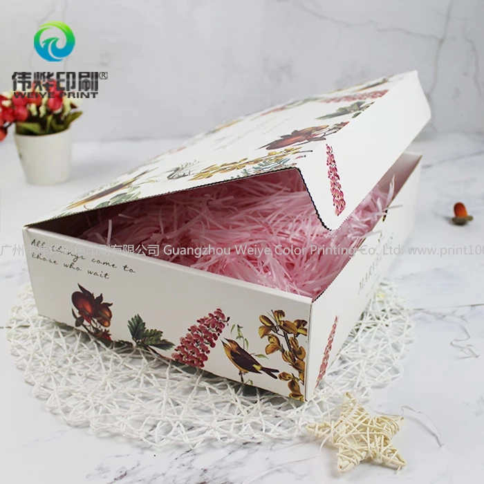 Custom Printing Promotion Cardboard Paper Recyclable Packaging Gift Box