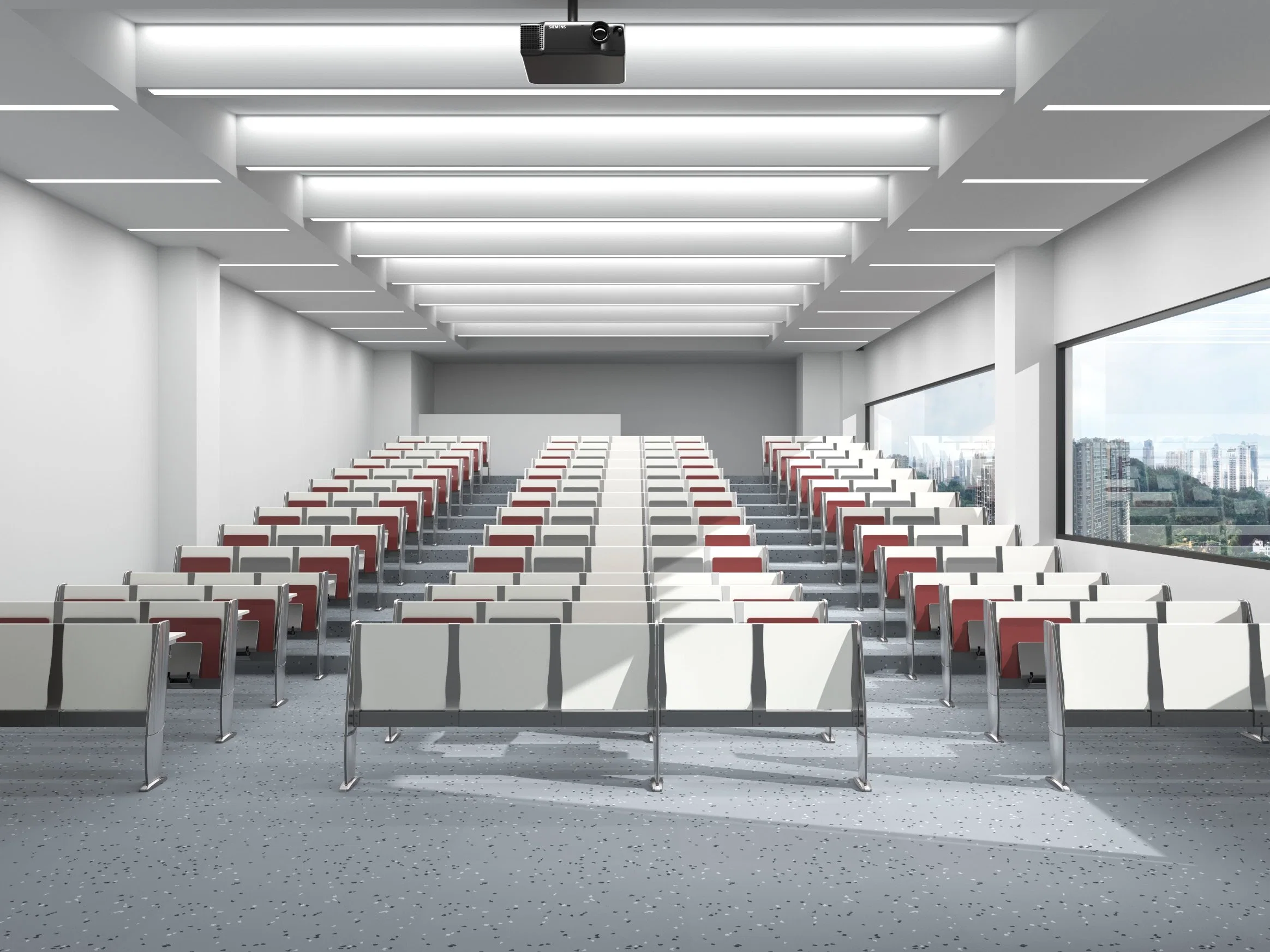 Управление из алюминиевого сплава студента университета лекция зале государственной школьной мебели в аудитории