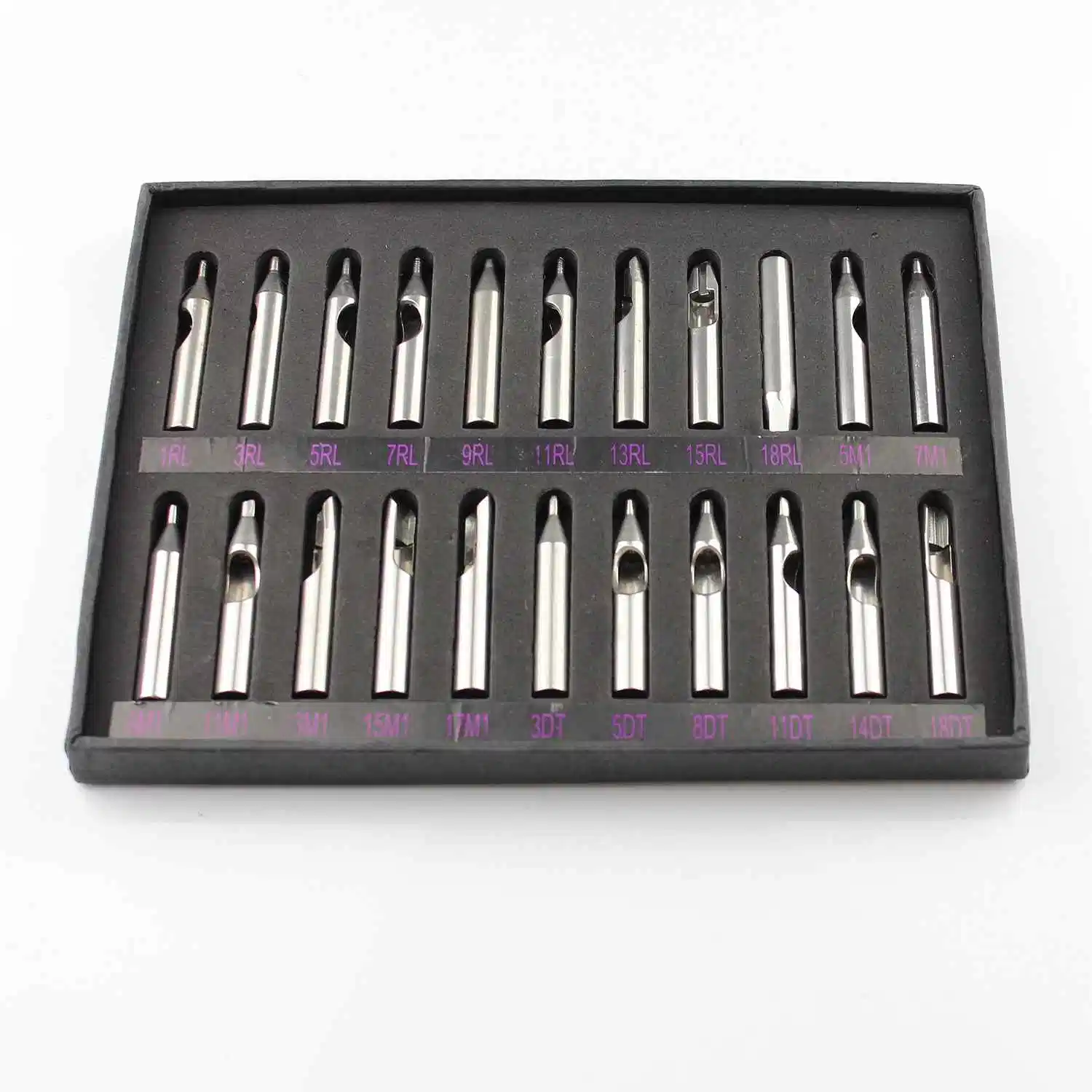 Stainless-Steel Tattoo Tips Sets