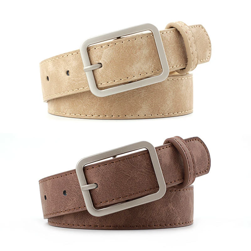 New Arrival Classic Wristband PU Leather Belt for Women