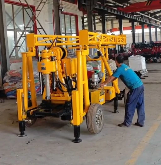 Spt Mobile Hydraulic Core Geotechnical Test Drill Machine Water Well Drilling Rig for Sale