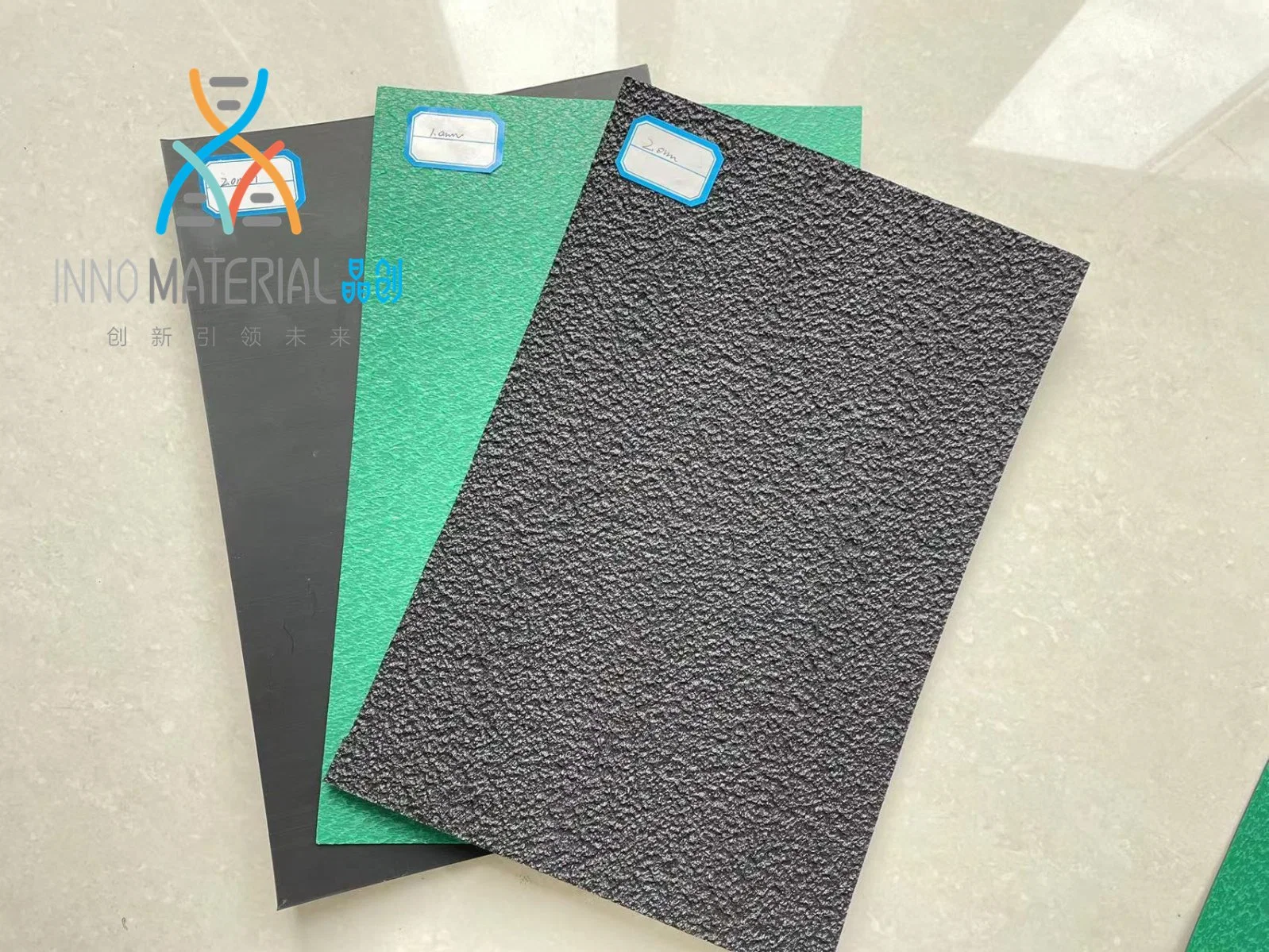 High quality/High cost performance Smooth Textured 0.2mm-2.5mm Building Material HDPE Geomembrane Price Amercian Standard with ISO