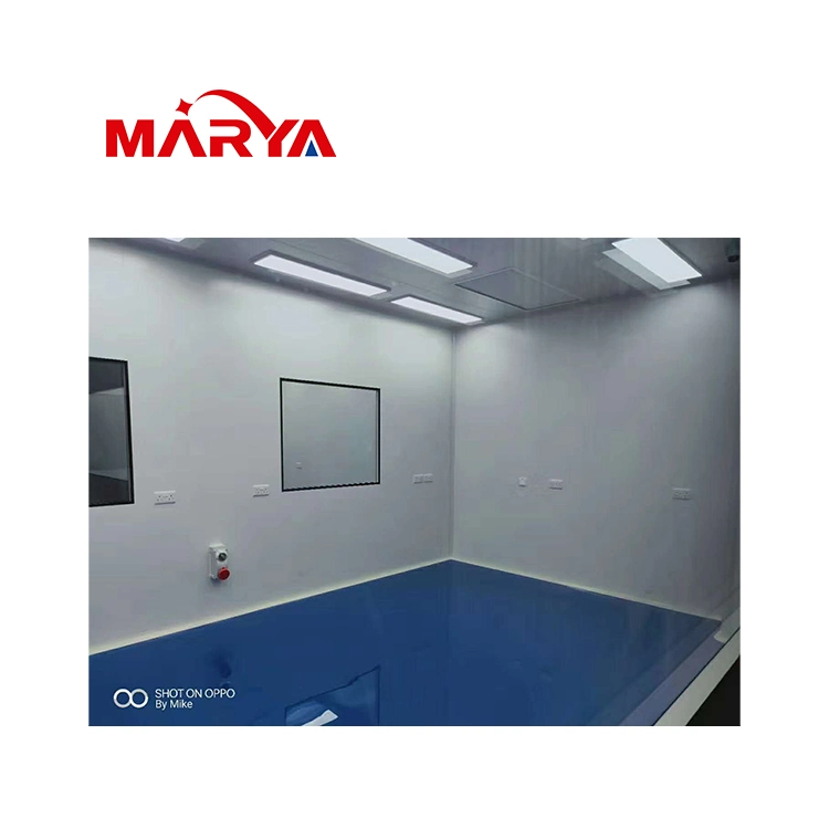 Marya ISO5 Sliding Door Clean Room Perforated Raised Floor Cleanroom with HVAC System