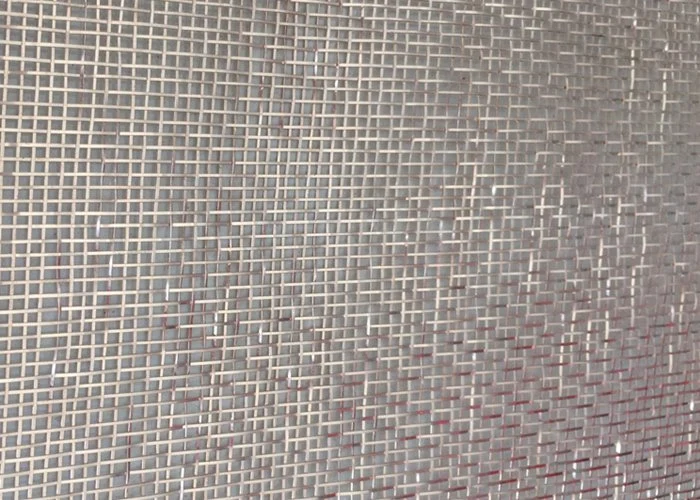 Gold Farbe Edelstahl Mesh 14 Glas laminiert Mesh für Dekorative Trennwand